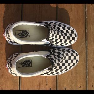 Checkered vans